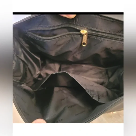 Versace Black and Gold Crossbody Bag - Picture 7 of 7